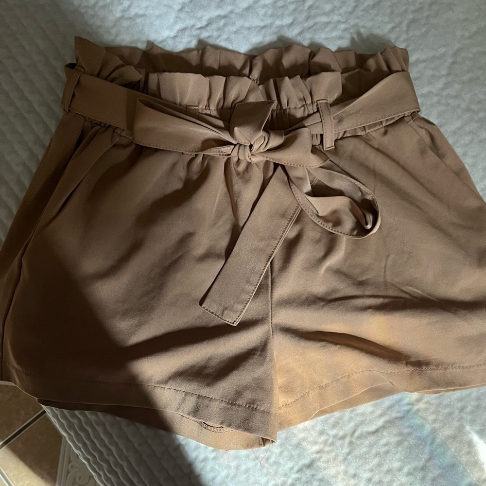 Charlotte Russe Brown Waist Shorts
